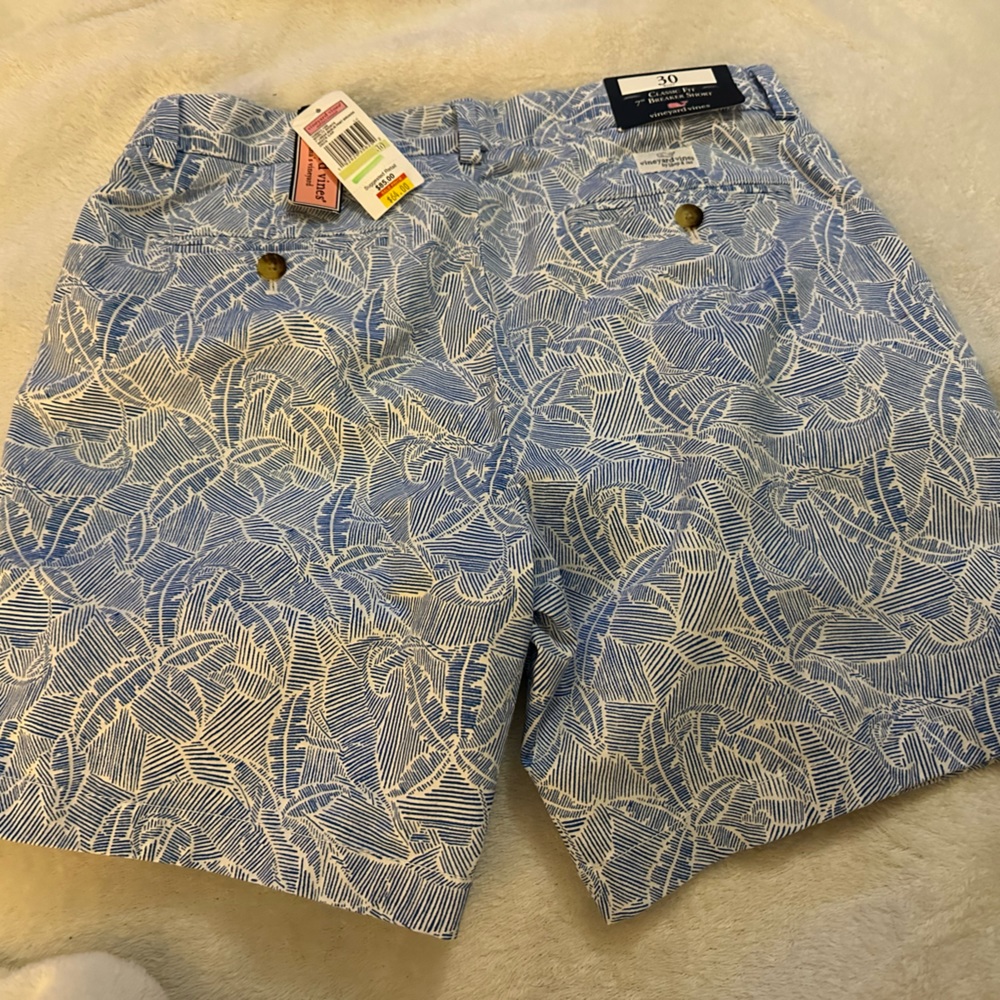 Vineyard VinesClassic fit 7” breaker short men’s 30 waist New $25